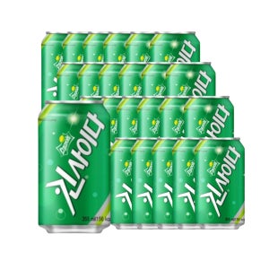 해태음료 스프라이트 킨사이다 355ml x 24캔 뚱캔 캔음료 탄산