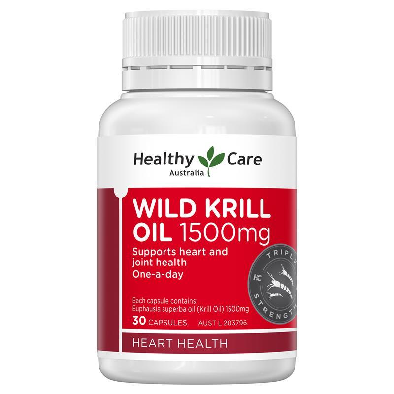 <b>헬씨케어</b> 와일드 크릴 1500mg 30캡슐