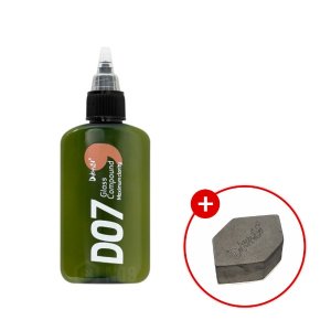 도깨비 D07 유막제거제 신형 100ml 글래스 컴파운드 + 타월 1EA 색상랜덤 증정