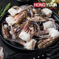 [박스]절단꽃게 2L, L, M, S 6kg(500g x12ea) 튀니지산 해물찜,된장찌게,꽃게찜용