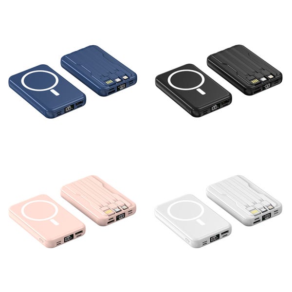 THOUSTA 20000mAh 대용량 무선충전 일체형 맥세이프보조배터리
