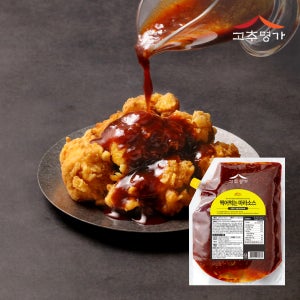 고추명가 찍어먹는 마라소스 찍먹 부먹 튀김 치킨 피자 딥핑소스 식당업소 1kg, 1개