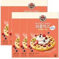 백설 와플 믹스 450g x 6개