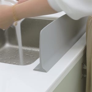 운디네 접착식 실리콘 싱크대 물막이 워터펜스