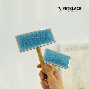 슬리커 브러쉬 강아지 고양이 푸들 비숑 포메 장모