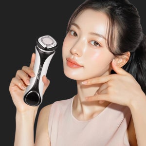 갈바닉 마사지기 얼굴 고주파 뷰티 디바이스 리프팅 홈케어 모공 피부 관리 기기 밴드스토어