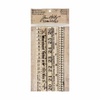 팀홀츠 Tim Holtz TH93565 빈티지 다꾸 나무 자 우드 룰러