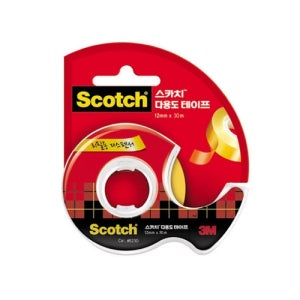 3M 스카치 다용도 테이프 디스펜서 523D (12mmX30m) 1개
