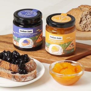 저칼로리 콩포트 블루베리,애플망고 220g 1병+1병