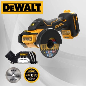디월트 충전 그라인더 76mm(3인치) DCS438N 20V 무선 원형톱 컷오프툴 베어툴