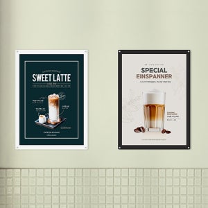 홍보 포스터 거치대 부착형 액자게시판 메뉴판 입간판 POP대 액자형프레임 A3