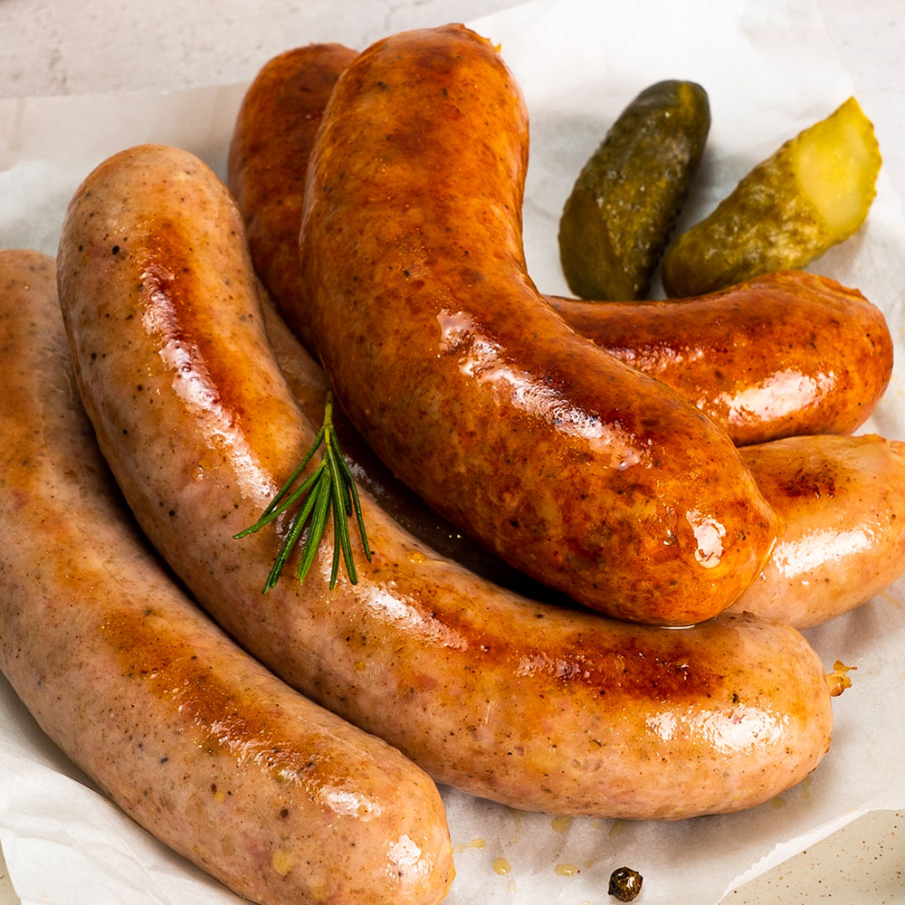 Premium South American, Swedish, British Traditional Handmade Sausage with Domestic Pork