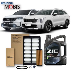 쏘렌토 MQ4 디젤 경유 20-26년식 순정필터+지크합성유 6L