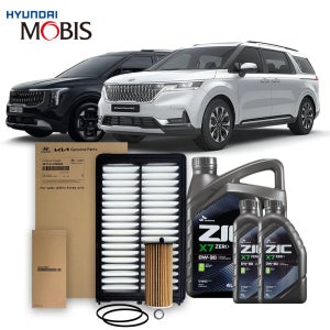 4세대 카니발 KA4 가솔린 휘발유 3.5 20-26년식 순정필터+지크합성유 6L