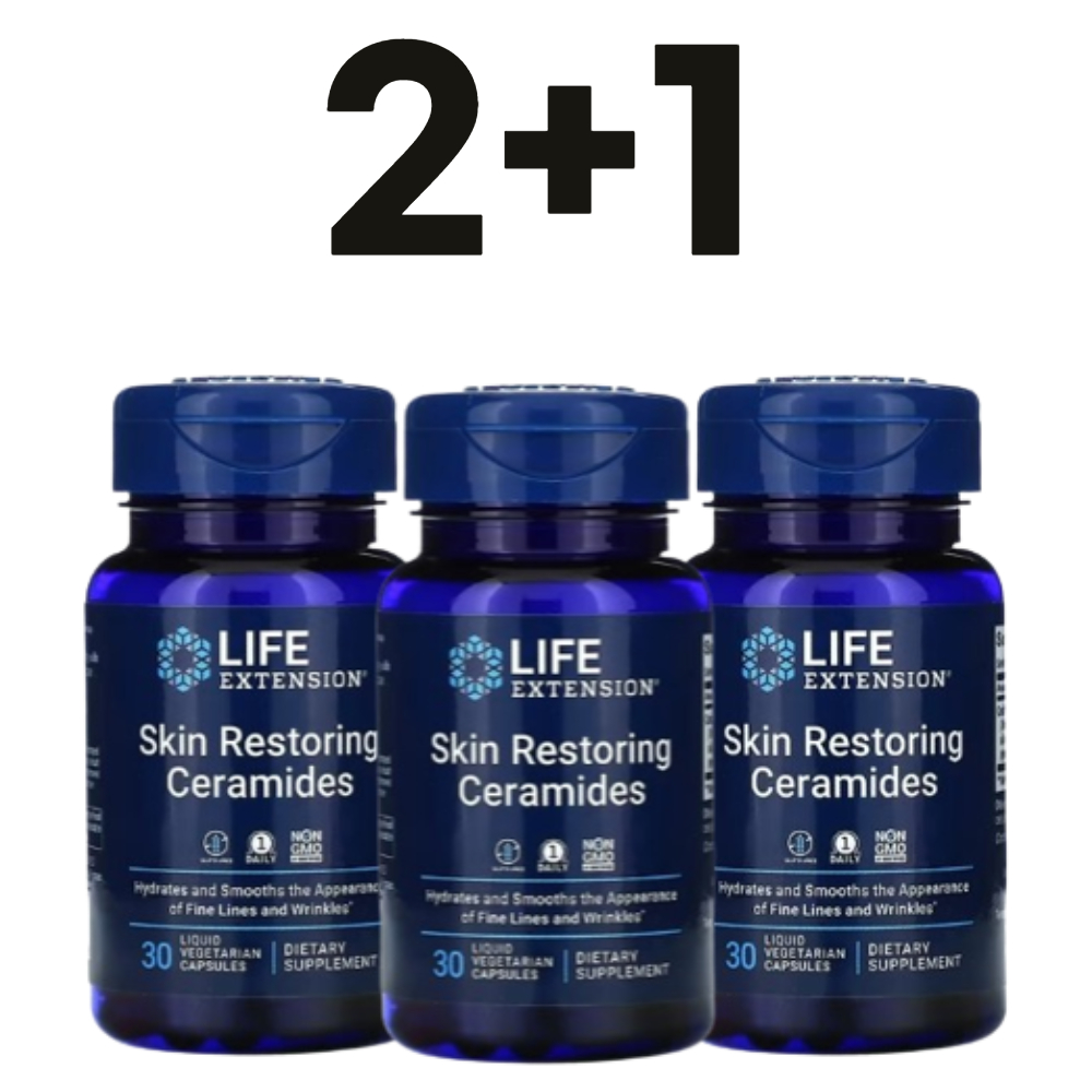 라이프익스텐션 세라마이드 30캡슐 3개