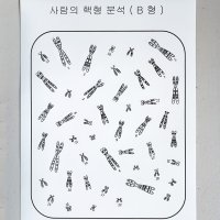 (사이언스마켓)사람의 핵형분석 스티커 세트팩(10세트/팩)60인용