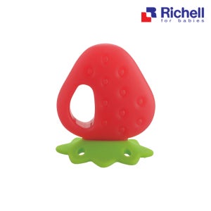 [창고정리] 릿첼 딸기 실리콘 치발기 (케이스포함)