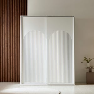 코코미 아치스 1600 템바보드 슬라이딩옷장 키큰 미닫이 장롱