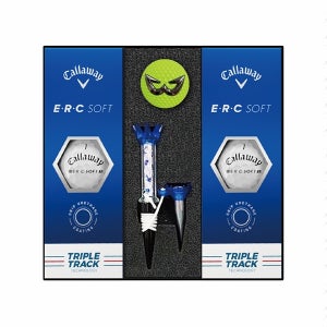 캘러웨이 ERC 트리플트랙 6구&화이트볼 볼마커(라임색) 세트