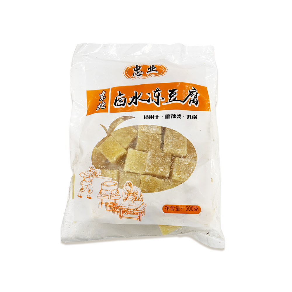 Frozen Square Dongdubu (Frozen Tofu) 500g (Fresh Product)
