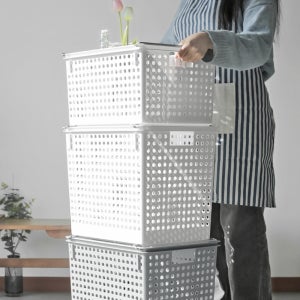 플라스틱바스켓 바퀴바구니 장난감바구니 이사 팬트리정리함 소