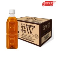 식후비법 W차 무라벨 500ml 24개