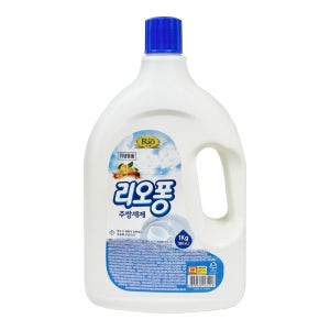 리오퐁 1kg 1종 주방세제 야채 과일 식기 조리기구 세척 설거지 세제