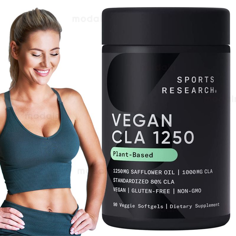 스포츠리서치 <b>공액리놀레산</b> CLA 1250mg - 90캡슐/ 180캡슐