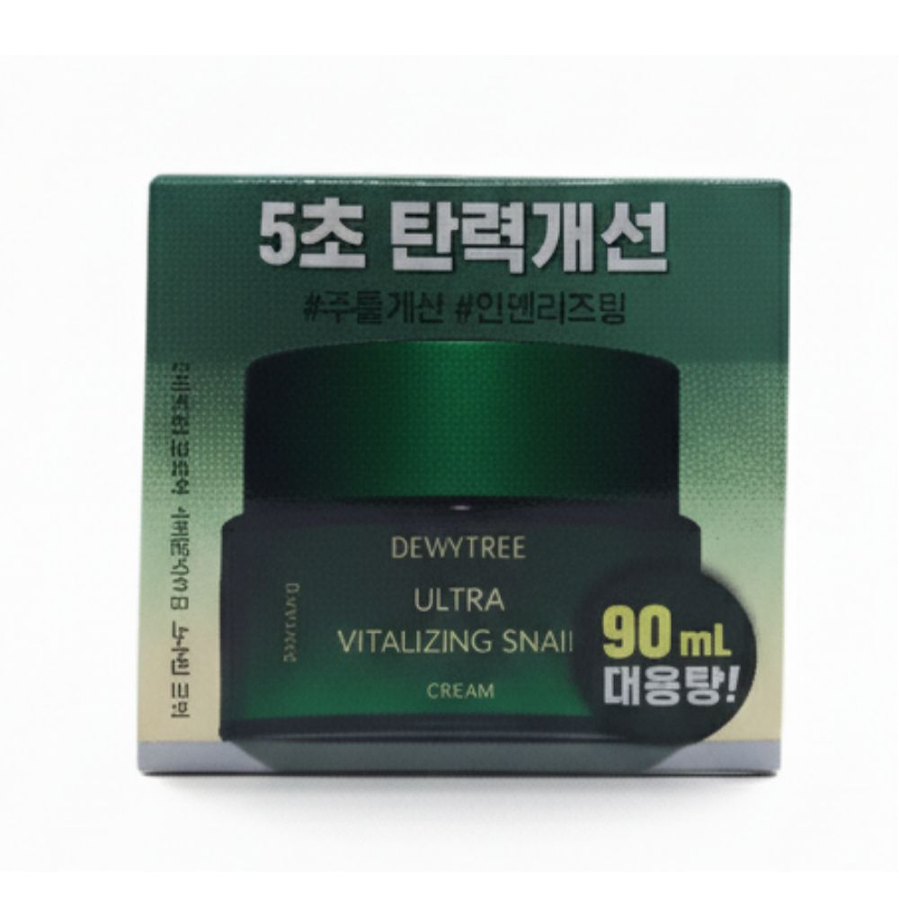듀이트리 울트라 바이탈라이징 스네일 크림 대용량 90ml
