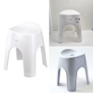 높은 욕실의자 샤워의자 높이 40cm 화장실 스툴 아스벨 목욕용