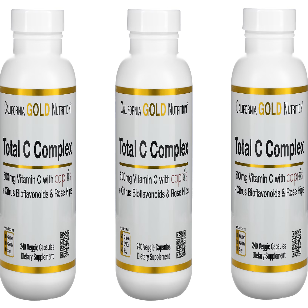 2+1캘리포니아골드 <b>토탈C 컴플렉스 500mg</b> 240정