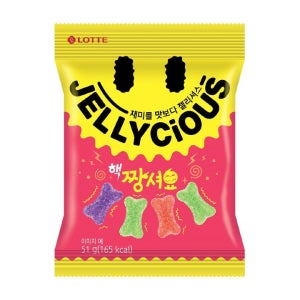 롯데제과 핵 짱셔요 후르츠 51g X 24개