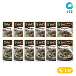 청정원 호밍스 소고기미역국 12개