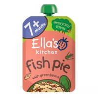 Ellas Kitchen 엘라스 키친 오가닉 피쉬 파이 아기 이유식 파우치 7개월 이상 130g 6팩