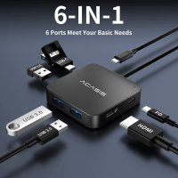 ACASIS 아카시스 USB 3.0 C타입 멀티 허브 4K 30Hz HDMI 포트