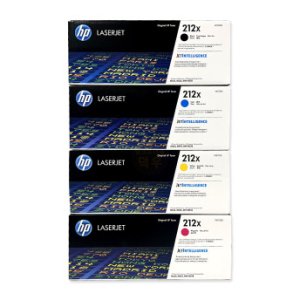 o 포인트 지급 HP 212X (대용량)정품토너 4색세트(W2120X 검정+ W2121X 파랑+ W2122X 노랑+ W2123X 빨강) M554dn M555dn M555x
