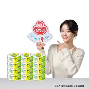 오뚜기 LIGHT&JOY 가벼운 참치 더마일드, 135g, 12개