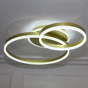 LED 방등 써클링 골드 50W 천장 조명