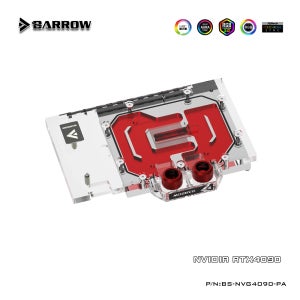 몬스타기어 배로우 GPU 워터블록 RTX 4090 BS-NVG4090-PA 백플레이트 포함