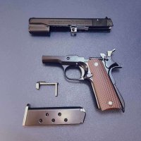 M1911 권총 모형 미니어처 피규어 분리형 미니 소형