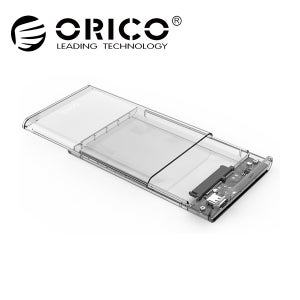 [오리코 국내A/S센터] ORICO 2139C3-G2 C타입 USB3.0 투명 외장하드케이스 (UASP지원)