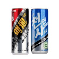 일화 맥콜 제로 + 천연사이다 제로 250ml X 각30캔 (총60캔)