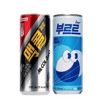 일화 맥콜 제로 + 부르르 제로사이다 250ml X 각30캔 (총60캔)