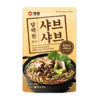 샘표 담백한 샤브육수 200g