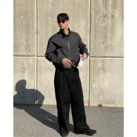 tuck cotton wide pants(3color)-턱 코튼 와이드 팬츠 남자 키큰남자