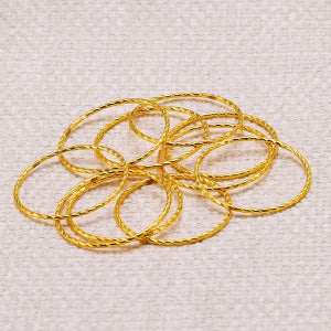 24K 순금 열송이 반지 0.8mm 여자 순금실반지 골드 99.9%