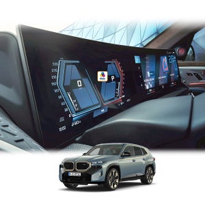 BMW 더 XM G09 커브드디스플레이 계기판 내비게이션 풀커버 액정보호 필름