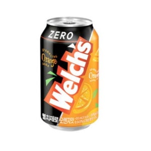 웰치스 제로 오렌지 355ml 24캔