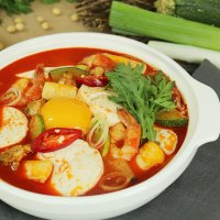 해물 순두부찌개 밀키트 (2인분)