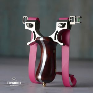 전문가용새총 사냥장비 새총 탑슈트 SLINGSHOT 티타늄 세총 실버 레골라스